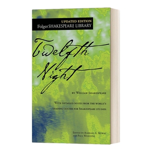 英文原版 Twelfth Night 第十二夜 福尔杰莎士比亚图书馆系列 Folger Library Shakespeare 文学小说 英文版 进口英语原版书籍