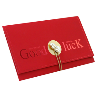 高档级触感纸马年春节新款大号万元压岁钱红包袋利是封定制印LOGO