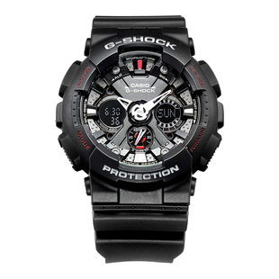 【礼物】casio旗舰店GA-120潮流运动防震男手表卡西欧G-SHOCK官方