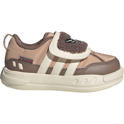 Adidas/阿迪达斯正品PUFFY SKIPPER小童低帮运动耐磨休闲鞋KJ3898
