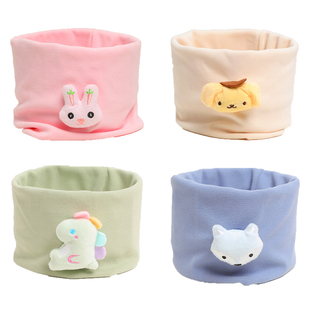 冬季围脖儿童围巾男孩女孩防风保暖面罩婴幼儿宝宝加厚护颈脖套