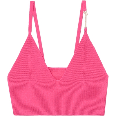 ITJACQUEMUS短款罗纹吊带背心