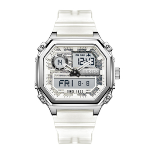 Dickies男士手表学生潮流运动多功能防水夜光男生双显电子表CL520