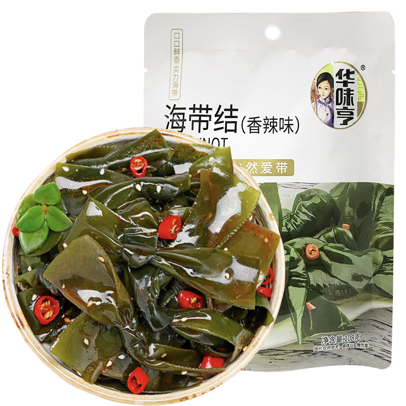 海带结108g香辣味小包装办公室