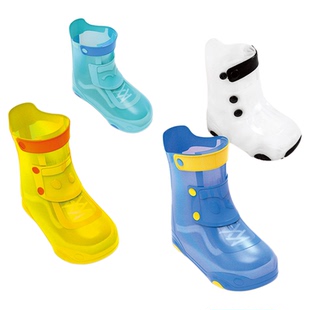 开学季鞋套防水儿童雨靴套男童防滑水鞋下雨天防雨脚套小学生雨鞋