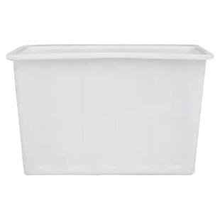 加厚塑料水箱方箱养鱼箱养龟周转箱熟胶牛筋浅盆长方形养殖储水槽