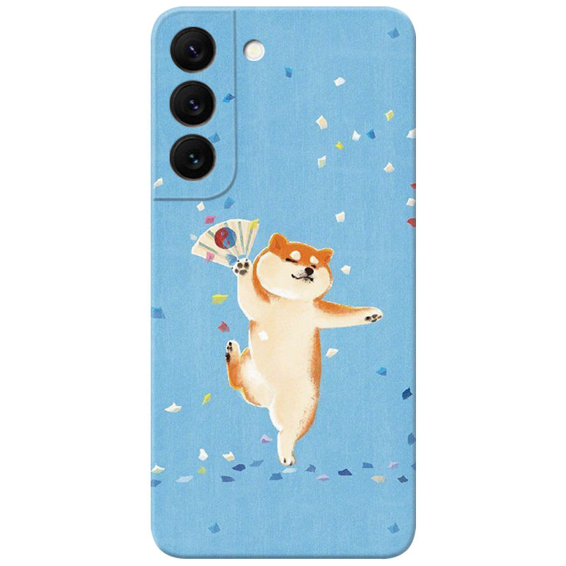 可爱柴犬适用三星手机软胶