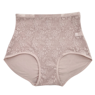 高腰大码宽松舒适提臀内裤女柔软轻薄抗菌裆透气三角裤 古妃84207