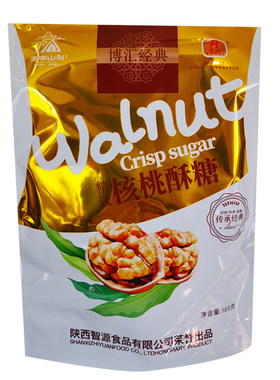 核桃酥糖 博汇 智源 陕西山阳特产核桃花生芝麻糖 酥糖