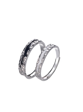 原创设计S925纯银深渊戒指情侣