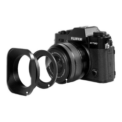 极摄家遮光罩方形铝合金材质