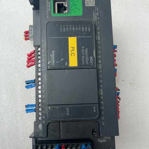 议价出拆机施耐德PLC，型号TM241CEC24T，TM3AI2维修