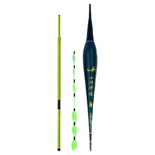 超细硬尾电子漂咬钩变色临湘浮漂2025年新款全绿尾日夜两用夜光漂