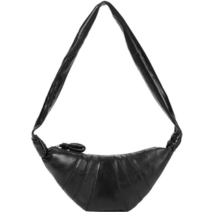 【对版包型】羊皮牛角包真皮女包可颂包饺子包单肩斜挎包胸包女冬