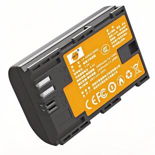 3C认证蒂森特LP-E6NH相机电池R62 R63充电器 适用佳能R5 R6二代 R7 R5C微单5D4 5D3 6D2 60D 80D 90D 5DS 7D2