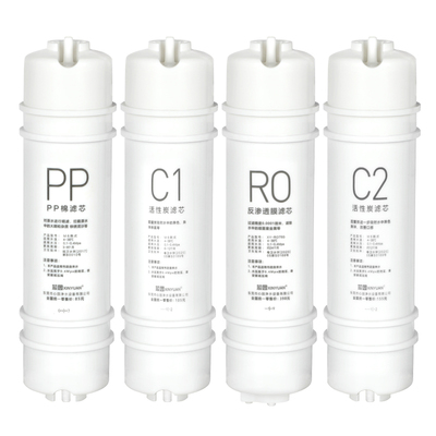 芯园品牌滤芯适配美的M6净水器mrc1586-50g/1687a mro102A/121-4