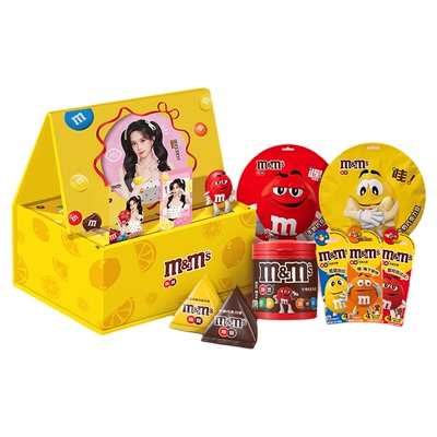 孟子义 X M&M'S“豆”趣礼盒mm豆孟子义巧克力礼盒孟孟豆巧克力