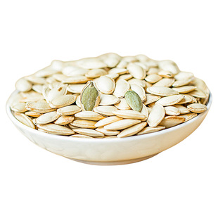 精品新货美人甲南瓜子大颗粒椒盐味熟白瓜籽仁炒货休闲坚果零食