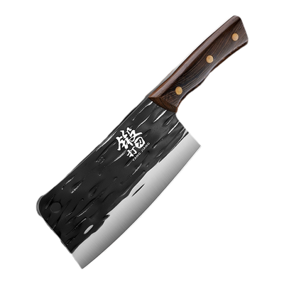 龙泉工艺老式锻打砍骨刀