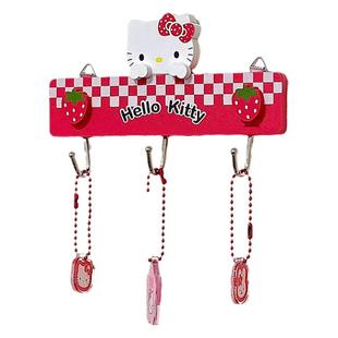 卡通厨房挂钩可爱三连钩免打孔强力粘胶粘钩钉钩墙上壁挂卫生间