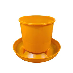 鸭料桶鸡用加厚饲料桶15公斤自动料槽食槽鸡鹅用喂食器盆养鸭用品