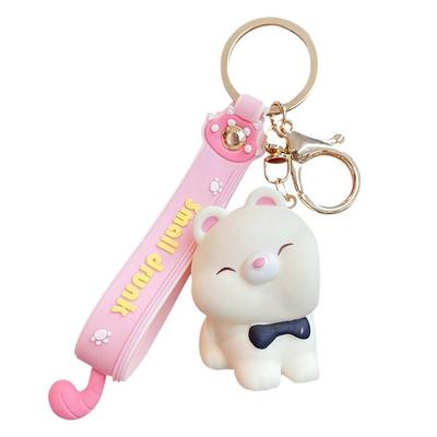 一起来贴贴情侣汽车钥匙扣挂件