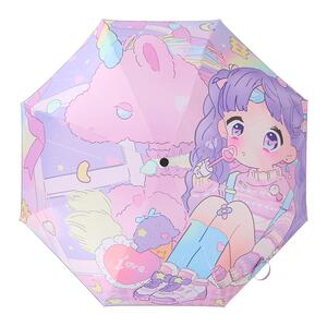 安全自动防回弹儿童雨伞女孩学生