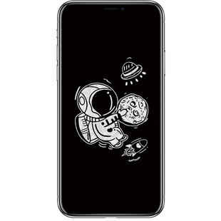 适用苹果16 14Pro钢化膜防偷窥息影膜iPhone11带图案XR玻璃贴xs max可爱12卡通全屏13Pro Max防爆潮影15plus