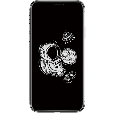 适用苹果16 14Pro钢化膜防偷窥息影膜iPhone11带图案XR玻璃贴xs max可爱12卡通全屏13Pro Max防爆潮影15plus