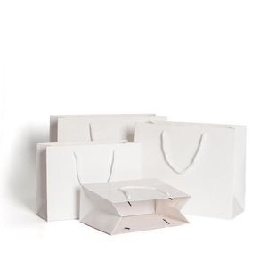 纸袋定做礼品袋服装袋子购物袋白卡手提袋定制牛皮纸袋订做印logo