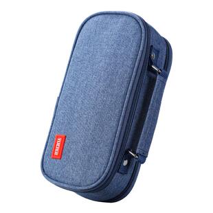 2026新款流行笔袋男孩子大容量小学生文具袋中学生铅笔袋双层男孩笔盒大容量男童文具盒学生用男款铅笔盒男生