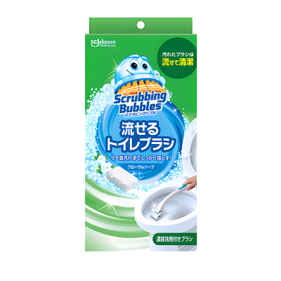 庄臣无死角清洁厕所一次性马桶刷