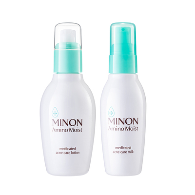 MINON/蜜浓油痘肌控油水乳套装