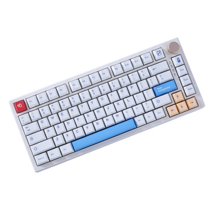 安若75v5热拔插机械键盘客制化套件Gasket结构RGB三模无线75%配列