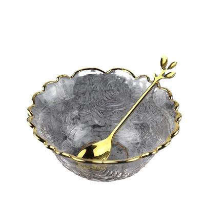 个性轻奢水晶玻璃碗甜品碗燕窝碗