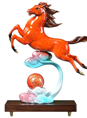 铜马摆件招财开业乔迁礼品