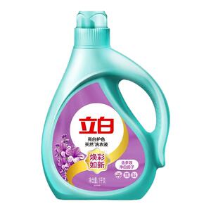 立白天然亮白洗衣液酵素深层洁净衣物增艳护色柔顺持久留香家庭装