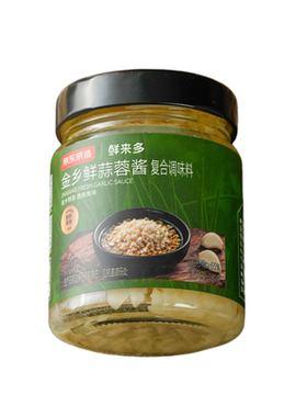 京东京造金乡蒜蓉酱0添加蘸料