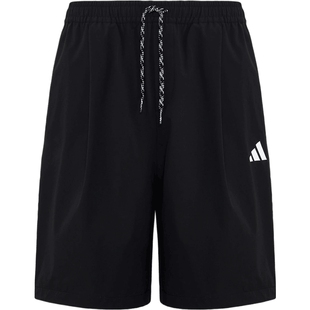 adidas阿迪达斯男子梭织宽松休闲运动跑步五分裤短裤KU3149