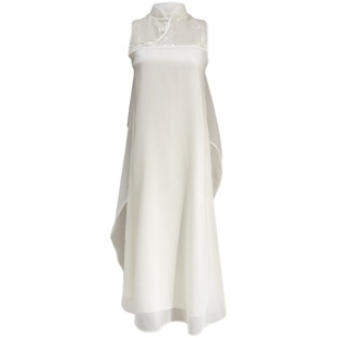 熊熊屋【知书达礼】大家闺秀 原创新中式松弛旗袍长裙