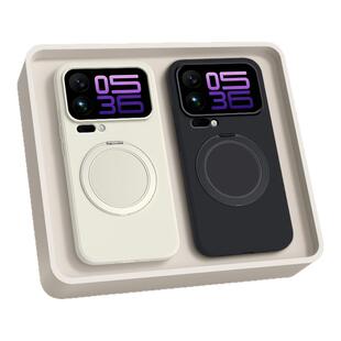 适用小米17手机壳Xiaomi17Pro保护套ProMax支点壳带支架新款液态硅胶Max镜头全包防摔MI十七por男女p专用外壳