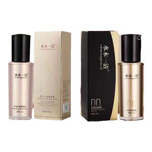 水木一清bb霜多效持妆BB霜隔离霜隔离保湿粉底液遮瑕不脱妆正品