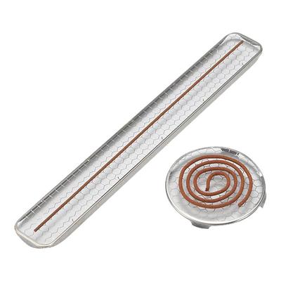 盘香架线香卧香盒防火棉香炉网垫