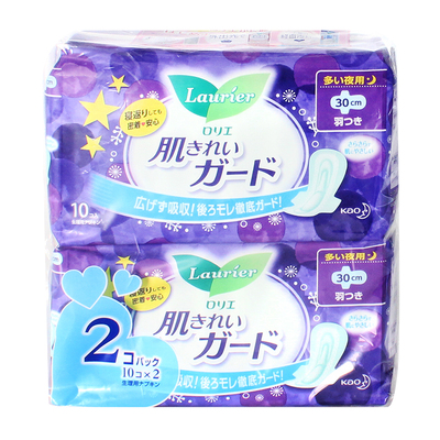 KAO/花王无荧光剂零触感卫生巾