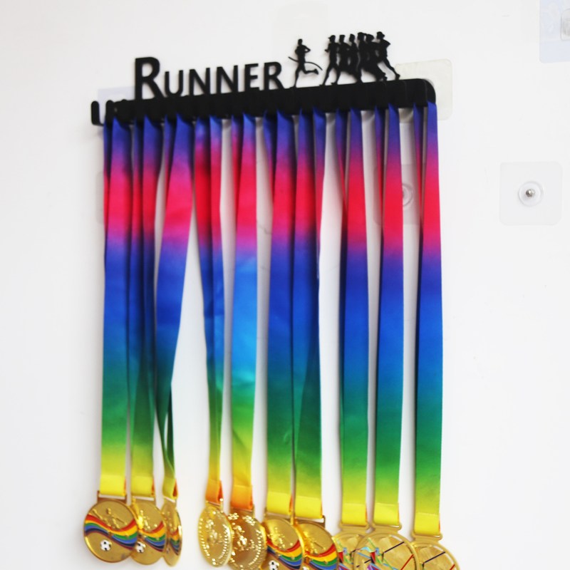 马拉松运动会奖牌挂钩挂架KEEP荣誉奖牌收纳免打孔奖励墙壁粘钩