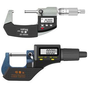 恒量防水数显千分尺外径千分尺0-25 0.001mm电子千分卡高精度微米