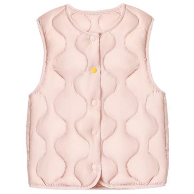 鸭鸭羽绒马甲男女童同款轻薄