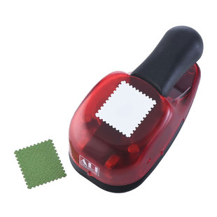 现货台湾ALI艾力图案压花器圆形打孔器手帐切圆器儿童纸艺手工diy