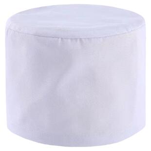 白色卫生帽松紧圆帽医师帽子车间厨房大夫卫生工作帽食品帽子通码