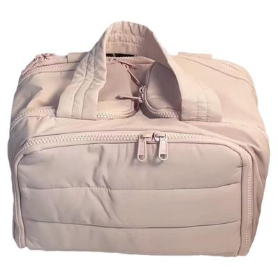 粉色可爱简约化妆包女大容量便携式外出手账本收纳包多功能收纳袋